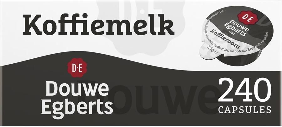 Douwe Egberts koffiemelk cups van 7 5 g doos van 240 stuks