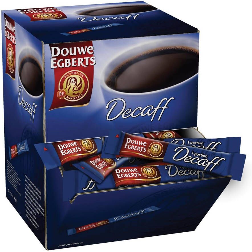 Douwe Egberts instant koffie Decaff 1 5 g doos van 200 stuks