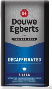 Douwe Egberts koffie decaffeinated pak van 250 g