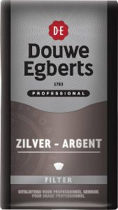 Douwe Egberts koffie Silver mokka pak van 250 g