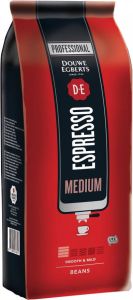 Douwe Egberts koffiebonen espresso Medium pak van 1 kg