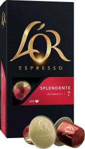 Douwe Egberts koffiecapsules L&apos;Or Intensity 7 Splendente pak van 10 capsules