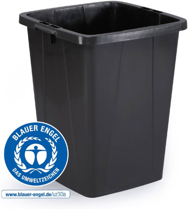 Durable afvalbak Durabin 90 liter zwart