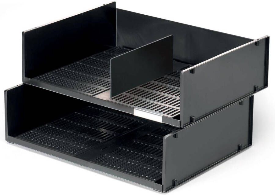 Durable brievenbak geschikt voor ft A3 of 2 x A4 zwart