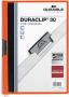 Durable Klemmap Duraclip A4 3mm 30 vellen oranje - Thumbnail 1