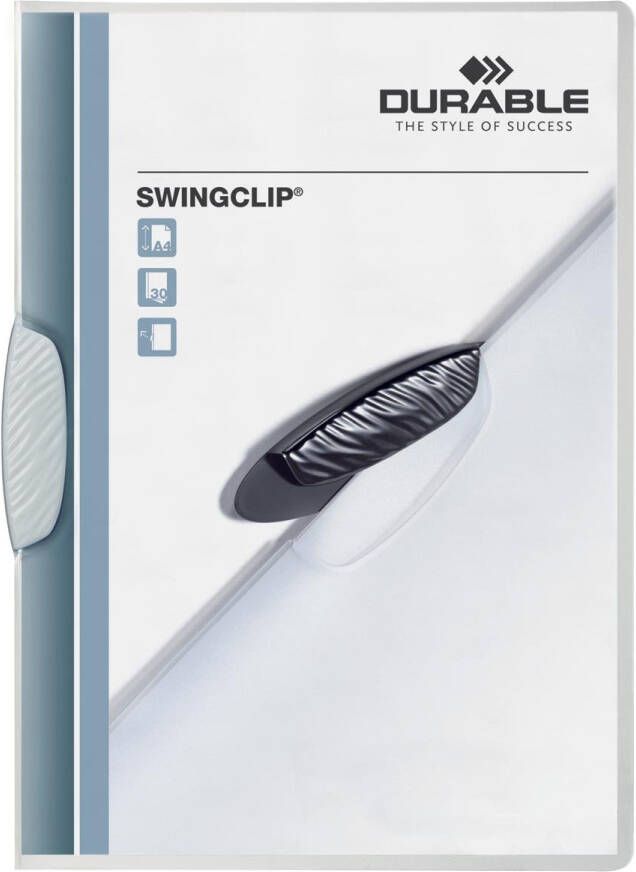 Durable Klemmap Swingclip 30 vellen wit