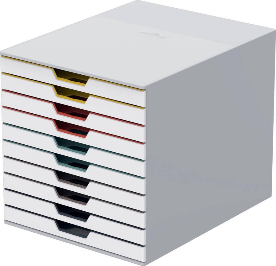 Durable Ladeblok Varicolor 10 laden wit meubel
