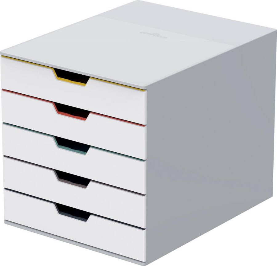 Durable Ladeblok Varicolor 5 laden wit meubel