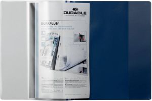Durable personaliseerbare snelhechtmap Duraplus blauw