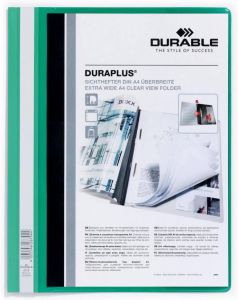 Durable personaliseerbare snelhechtmap Duraplus groen