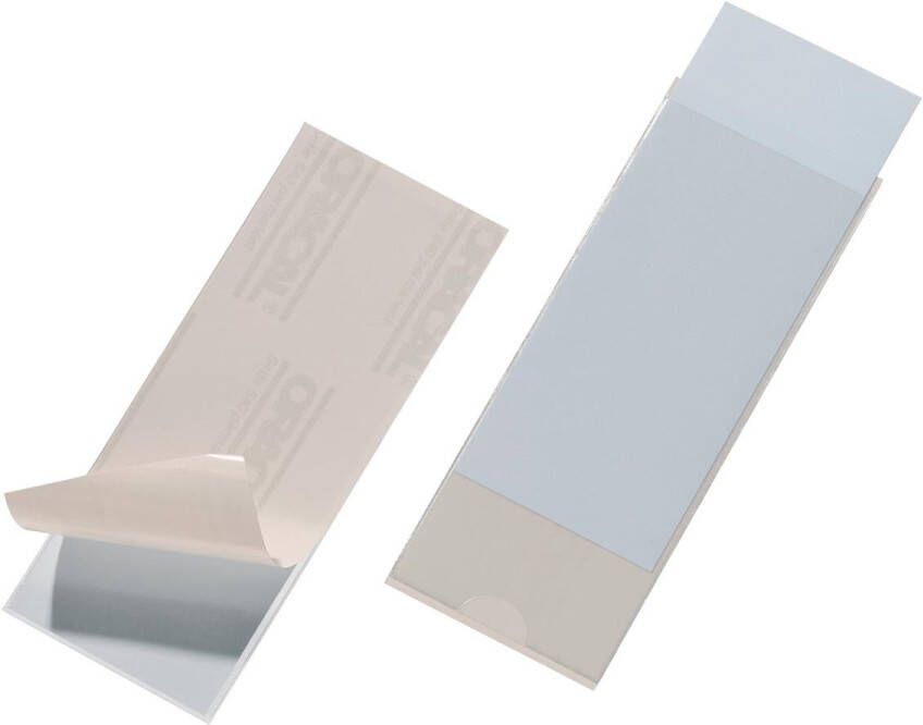 Durable Pocketfix binnenafmetingen 150 x 58 mm buitenafmetingen 154 x 62 mm