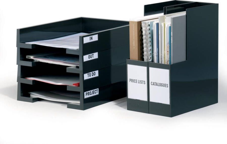 Durable Pocketfix binnenafmetingen 75 x 18 mm buitenafmetingen 81 x 22 mm