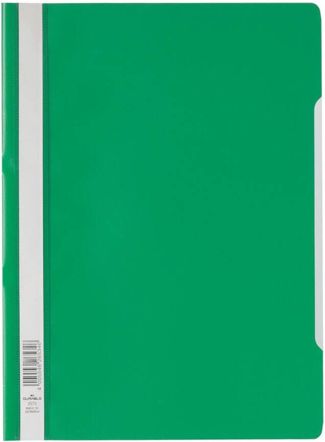 Durable Snelhechter 2573 A4 PP groen