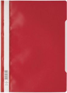 Durable Snelhechter 2573 A4 PP rood