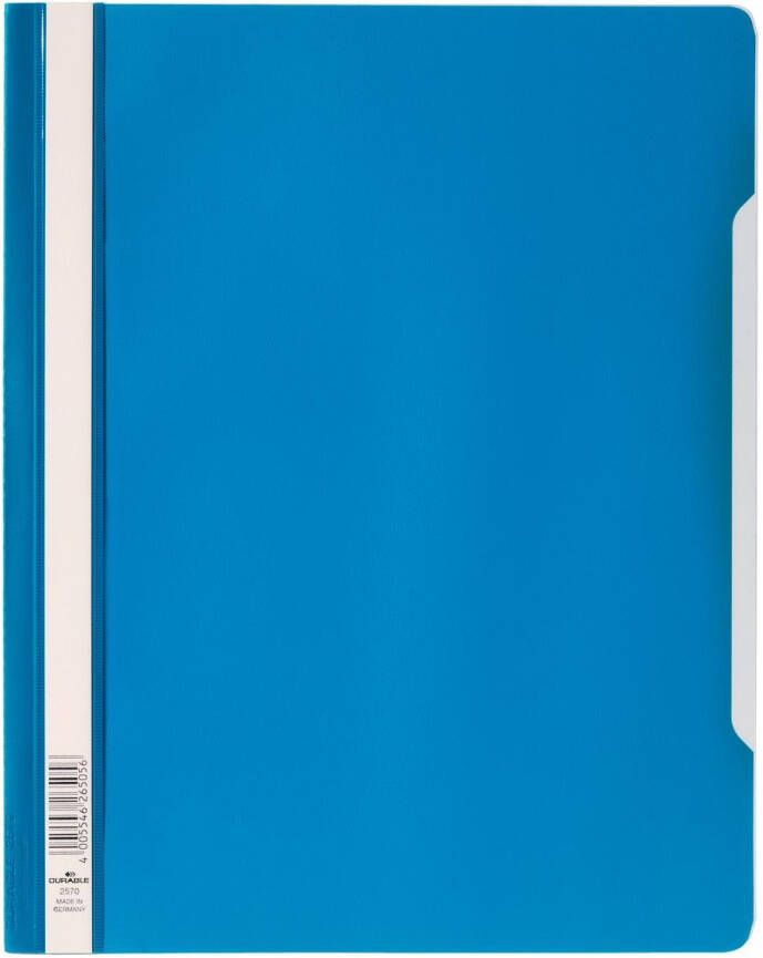Durable snelhechtmap voor showtassen blauw