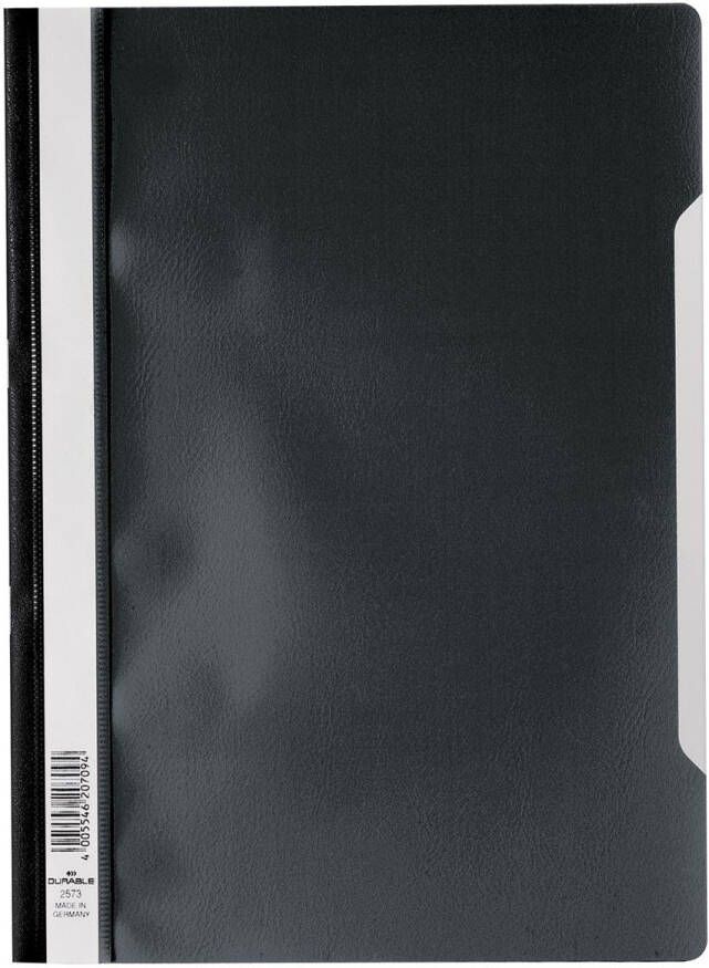 Durable Snelhechter 2573 A4 PP zwart