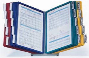 Durable Bureaustandaard Vario met 20-tassen A4 metaal