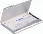 Durable Visitekaartdoosje BUSINESS CARD BOX aluminium - Thumbnail 1