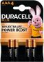 Duracell batterij Plus 100% AAA blister van 4 stuks - Thumbnail 1