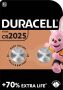 Duracell Batterij knoopcel 2xCR2025 lithiumÃƒÆ Ã‹Å“20mm 3V-170mAh - Thumbnail 1