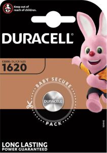 Duracell knoopcel Specialty Electronics CR1620 blister van 1 stuk