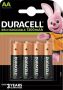 Duracell oplaadbare batterijen Recharge Plus AA blister van 4 stuks - Thumbnail 1