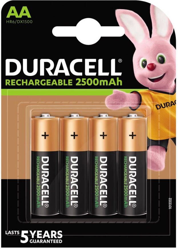 Duracell oplaadbare batterijen Recharge Ultra AA blister van 4 stuks