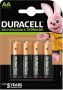Duracell oplaadbare batterijen Recharge Ultra AA blister van 4 stuks - Thumbnail 1