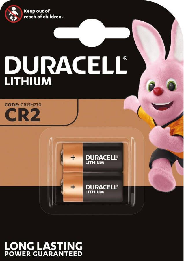 Duracell Ultra Lithium CR2 blister van 2 stuks