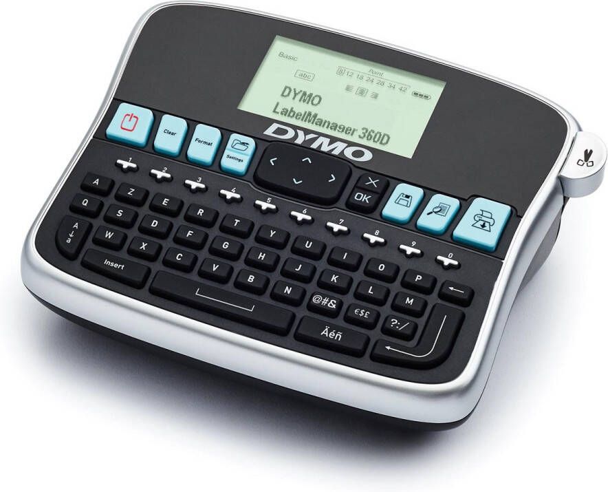 Dymo Labelprinter LabelManager 360D draagbaar azerty 19mm zwart