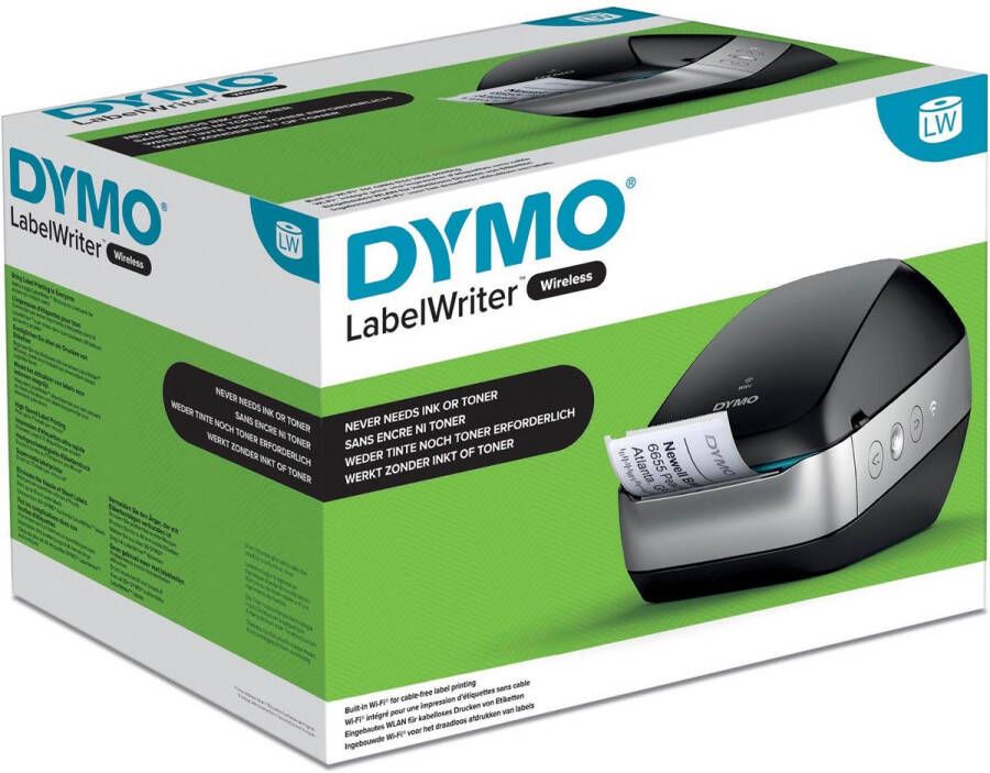 Dymo Labelprinter LabelWriter Wireless desktop zwart