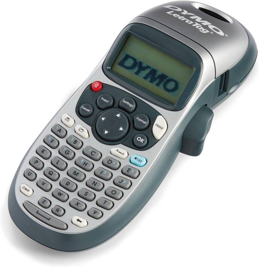 Dymo Labelprinter LetraTag 100H draagbaar abc 12mm zilverkleurig special edition