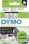 Dymo Labeltape 40910 D1 720670 9mmx7m zwart op transparant - Thumbnail 1