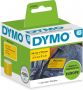 Dymo Etiket 2133400 labelwriter 54x101mm badgelabel zwart geel 220stuks - Thumbnail 1