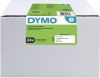 Dymo Value Pack etiketten LabelWriter ft 89 x 36 mm, wit, doos van 24 x 260 etiketten online kopen