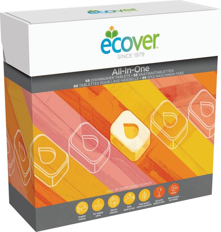 Greenspeed Vaatwastabletten Ecover All In One 68stuks