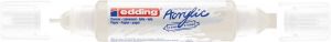 Edding Acrylmarker e-5400 3D double liner verkeerswit
