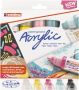 Edding Acrylmarker e-5400 3D double liner medium basis assorti set Ã  5 stuks - Thumbnail 1