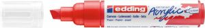 Edding Acrylmarker e-5000 breed verkeersrood