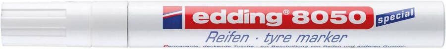 Edding Viltstift 8050 banden rond 2-4mm wit