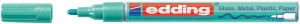 Edding Viltstift 751 lakmarker rond metallic groen 1-2mm