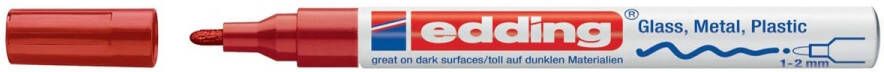 Edding glanslakmarker e-751 CR rood