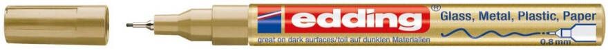 Edding glanslakmarker e-780 CR goud