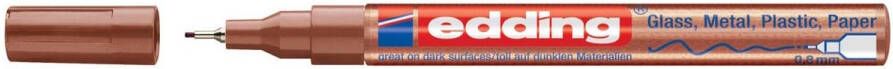 Edding glanslakmarker e-780 CR koper