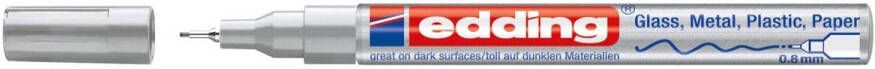 Edding glanslakmarker e-780 CR zilver