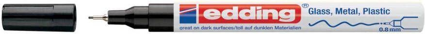 Edding glanslakmarker e-780 CR zwart