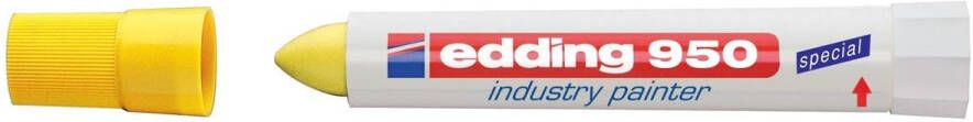Edding Viltstift 950 pastamarker industry rond 10mm geel
