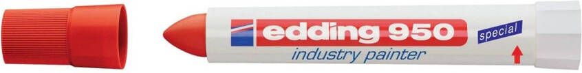 Edding Viltstift 950 pastamarker rond rood 10mm
