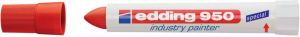 Edding Viltstift 950 pastamarker rond rood 10mm