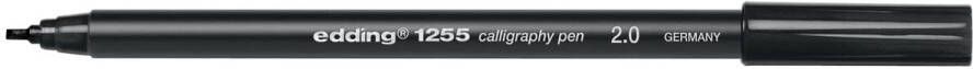 Edding Â 1255 kalligrafiestift 2 0 zwart